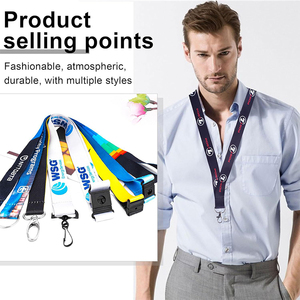 Échantillon gratuit, pas de MOQ, <span class=keywords><strong>cadeau</strong></span> promotionnel, taille et couleur personnalisées, logo brodé, badges de créateur, porte-cartes d'identité, lanières pour événements - Product Image 6