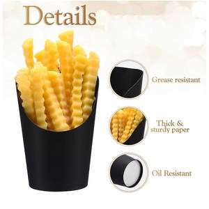 Dùng một lần bỏng ngô chiên gà Snack thực phẩm nhà hàng sinh thái Bao bì container tùy chỉnh Lấy đi khoai tây chiên hộp - Product Image 2