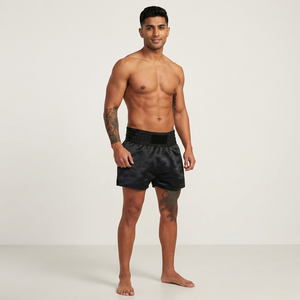 Hot Trending Custom Size Muay Thai Boxing Shorts for Men New Arrival Custom Logo Kick Boxing Muay Thai Shorts - Product Image 1