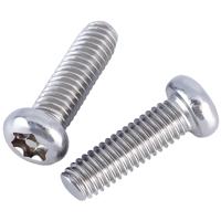 Vis métrique de machine à tête hexagonale Torx de sécurité antivol avec goupille GB2672 en acier inoxydable plat de qualité A2 70