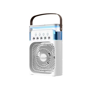 <span class=keywords><strong>Ventilateur</strong></span> intelligent à cinq jets avec humidificateur, <span class=keywords><strong>ventilateur</strong></span> de bureau <span class=keywords><strong>silencieux</strong></span> à refroidissement par eau pour étudiants, humidification et rafraîchissement de l'air - Product Image 1