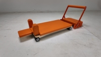Machine de Pilates à domicile flexible - Aucun assemblage requis, équipement d'entraînement du tronc adapté aux débutants