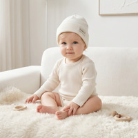 Gorro de Punto para Bebé Recién Nacido, Súper Suave, Hipoalergénico, Elástico, para las Cuatro Estaciones, Marca Nueva, Proveedor de Fábrica Petelulu