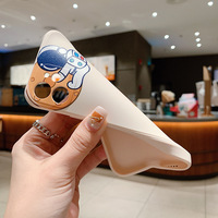 Coque de téléphone portable antichoc et étanche en TPU, motif astronaute créatif, mignon, style anime, tendance internet, protection contre les chutes