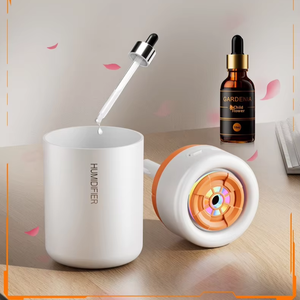 USB Plastic Household Ultrasonic Humidifier 212ml Capacity <b>with</b> RGB <b>LED</b> <b>Lighting</b> Aroma <b>Diffuser</b> 1 Year Warranty - Product Image 5