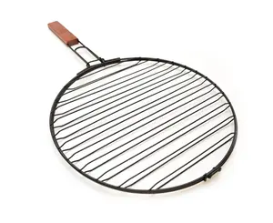 Camping Outdoor Picnic Bbq Grill Mesh Mat Portable Bbq Rotisserie Basket