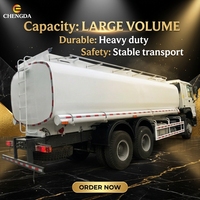 Camion-citerne SINOTRUK HOWO 6*4 pour le transport de diesel et d'essence, capacité maximale de 10 tonnes