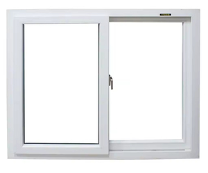Nouveau design 3 pistes UPVC fenêtre coulissante serrure tirer <span class=keywords><strong>poignée</strong></span> 71X46.5 noir PVC rétractable Patio écran moustique extérieur sous-sol - Product Image 2