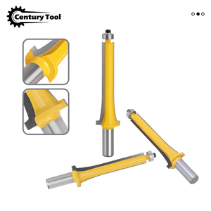 Jeu de fraises à queue de 1/2 pouce, fraises pour panneaux de volets, portes, moulures de fenêtres, pour le travail du <span class=keywords><strong>bois</strong></span>, le dégrossissage et la sculpture des bords - Product Image 1