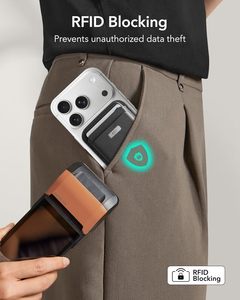 Portafoglio Magnetico Certificato MFi con Funzione Trova il Mio Dispositivo, Porta Carte d'Identità, Porta Carte Itag, Localizzatore GPS 4G in ABS - Product Image 6