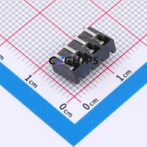 GT-BTP30004-0720B-015A Blade/Spring Contact Battery Connector SMD,P=3mm Connector Spring Contact Type 3mm 4P Horizontal Mount - Product Image 2