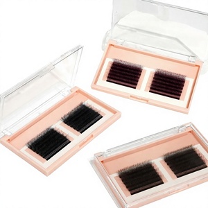 SEEHA 3D Clover Lash Extensions Volumen Handgefertigte Synthetische Wimpern-Trays für Salon-Wimpernverlängerung - Product Image 3