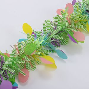 2M <strong>Easter</strong> Tinsel Stripes Garland Christmas <strong>Tree</strong> Party <strong>Decoration</strong> - Product Image 3