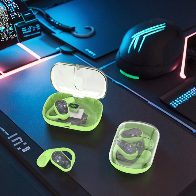 OWS 80 Tws Gaming Earphones Headsets Wireless Earbuds Replacement Blue Tooth Gaming in Ear Headphones