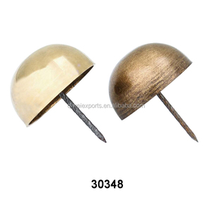50MM Vintage <strong>Brass</strong> <strong>Nails</strong> Copper <strong>Nails</strong> for Door Decoration (30348) - Product Image 2