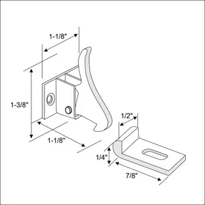 Factory Direct Sales High Quality Cabinet Door Brass Elbow Catch