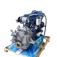 Motor de barco WEICHAI DEUTZ de 4 cilindros, 100HP, 1500rpm, CCS con montaje de motor, motor marino