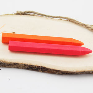 耐熱性ソープストーンペンシルとオレンジマーキングクレヨンで高温金属加工と切断機を操作 - Product Image 2