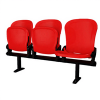 Chaise de sport et de divertissement, siège de stade, rembourrage arrière avec accoudoirs pour diverses occasions