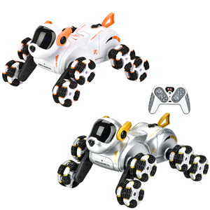 כלב בן שמונה גלגלים שלט רחוק כלב עם פעלולים לשיר ריקודים נביחות ותכונות הליכה לילדים - Product Image 1