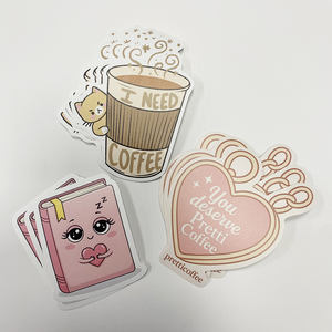 Autocollant en vinyle découpé personnalisé, résistant aux UV, résistant aux intempéries, adhésif durable, autocollant pour véhicule, autocollant pour ordinateur portable, autocollant en vinyle repositionnable - Product Image 1