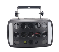Effet stroboscopique LED 4 en 1, livraison gratuite, faisceau derby R + G, lumière de scène, pour discothèque, fête DJ