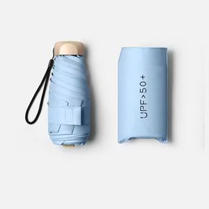 Ultralight Mini Pocket Portable Women's Protection Anti-Uv Capsule Folding Uv Rain <b>Umbrella</b> - Product Image 2