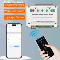 Interrupteur intelligent WIFI KONST AC220V pour contrôleur de moteur avant/arrière, porte de garage et portail coulissant