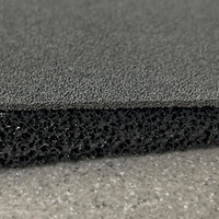 Feuille de mousse de carbone à cellules ouvertes, mousse métallique pour matériaux de cathode de batterie au lithium