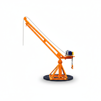 Mini-treuil de construction 300 kg, équipement de levage Craneseton pour extérieur/intérieur, petite machine de levage de toiture