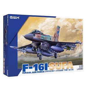 GWH 1/48 F-16I <span class=keywords><strong>SUFA</strong></span> Storm Eagle, modèle de chasseur biplace à assembler, L4835 - Product Image 1