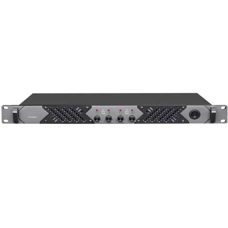 Amplificatore HG-XT42000 + amplificatore di potenza digitale professionale 3000W * 4 1U classe d sound