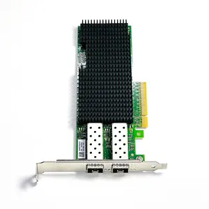 PCIe 3.0 X8 Dual SFP28 Port 25G Intel XXV710-DA2 Wired Ethernet Network Adapter X710-da2 Sfp Lan Card