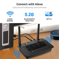 1mii B03 Bluetooth 5.2 Audio-Ontvanger Zender Met Bypass-Modus Lage Latentie Bluetooth Adapter Zender En Ontvanger Voor Tv