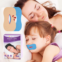 Bande adhésive buccale jetable pour adultes et enfants, pour l'ouverture respiratoire, anti-ronflement, patchs de fermeture buccale nocturne