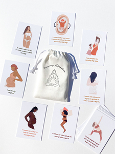 Excelente Regalo para el Embarazo, Tarjetas de Meditación para el Embarazo, Tarjetas de Afirmaciones para el Parto y la Maternidad para las Nuevas Mamás - Product Image 3