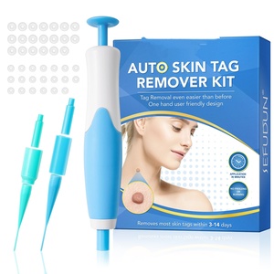 2 In1 Painless Auto Skin Tag Mole Wart Removal Kit Cleaning Tools <b>Face</b> Skin Care Body Wart Dot Treatments Remover Beauty Health - Product Image 1
