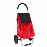 Ttlife — chariot de courses légumes portable, nouveau sac avec roue en PU