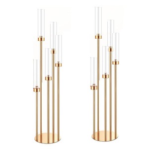 Metallo <span class=keywords><strong>oro</strong></span> <span class=keywords><strong>portacandele</strong></span> festa decorazione matrimonio tavolo centrotavola <span class=keywords><strong>oro</strong></span> candelabro <span class=keywords><strong>portacandele</strong></span> 5 braccia metallo <span class=keywords><strong>portacandele</strong></span> - Product Image 1