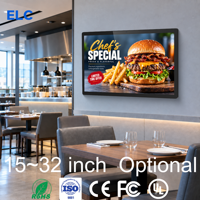 Écran d'affichage numérique mural WF2185T 15 21 32 pouces RK3568 RK3576S RK3588S2 NFC POE VESA75*75