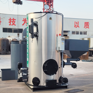 Generador de vapor pequeño automático de 300kg por hora, caldera Vertical para <span class=keywords><strong>piscina</strong></span>, calefacción central, biomasa Industrial, tubo de fuego de carbón y madera - Product Image 2