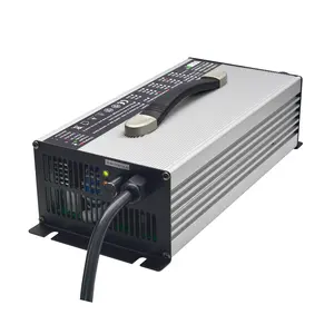 Fabrika 12v 100a 24v 60a 36v 40V 48v 30a pil şarj cihazı için jel lityum lifepo4 kurşun asit piller şarj