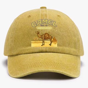 Cappellino da Baseball AliExpress Explosions Camel Trophy Vintage Lavabile 100% Cotone a 6 Pannelli Regolabile per Tutte le Stagioni con Stampa Old Daddy - Product Image 2