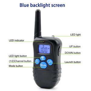 Pet Training Produkte Remote Vib rating Dog Training Halsband Rinden halsband 998DRB - Product Image 3