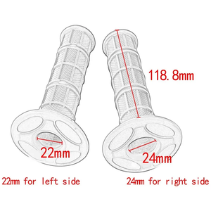 Manillar Universal de 22mm 24mm para Motocicleta, Compatible con <span class=keywords><strong>Protaper</strong></span> Yamaha KTM Motocross Moto Grip Pit Bike - Product Image 6