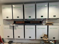 Batterie solaire GSL ENERGY Lifepo4 48v, onduleur hybride, batterie murale solaire, 14.34kwh 5kwh 10kwh, batteries au lithium-ion