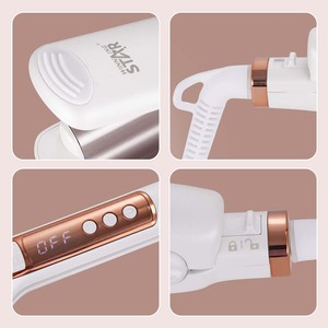 Winning <b>Star</b> Curling Iron 1.25 In <b>Led</b> Display Adjustable Heat Settings For Home Use - Product Image 4