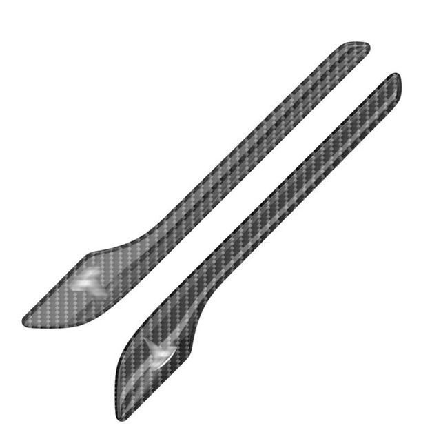Hot Sale 2025 Tesla Carbon Fiber Door Handle Protection Sticker Set High Quality Perfect Fit 4 Pieces Interior Accessories