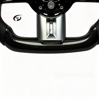 Volant en fibre de carbone véritable de haute qualité avec LED, fabriqué sur mesure pour Mercedes-Benz W223 809P GLK Classe E W464 G63 G500