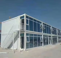 Chine Ensemble modulaire préfabriqué de 3 chambres à coucher minuscule kit modulaire prêt à l'emploi maisons en cabine maison préfabriquée en conteneur d'expédition en paquet plat à vendre